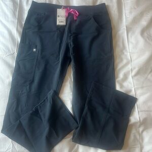 Figs made cargo scrub pants- gray (night sky)